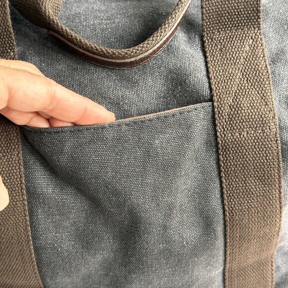 K2 Classic Dark Grey Brown Trim Light Travel Carry All - Picture 7 of 10